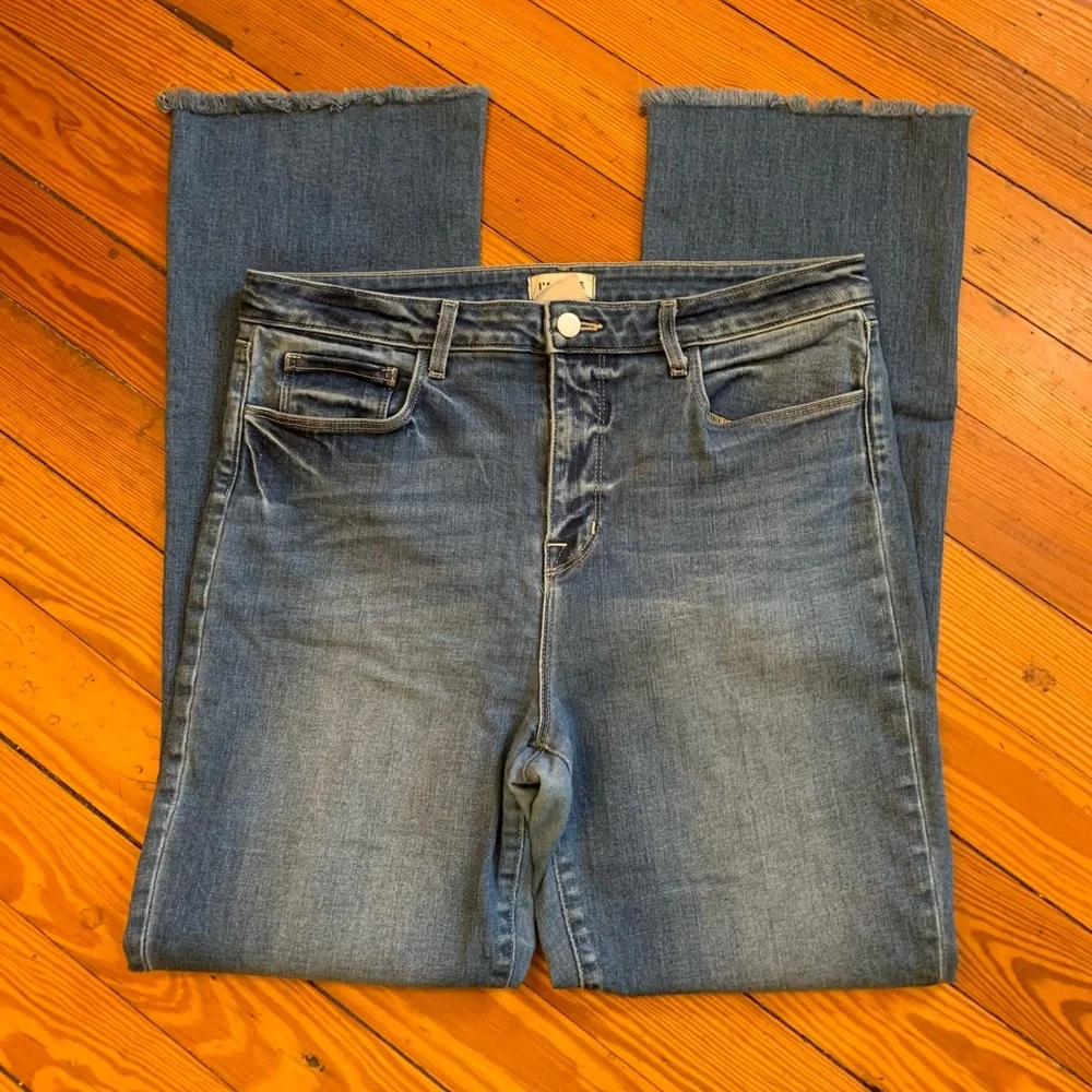 L'AGENCE Classic Blue Boot Cut Jeans - Picture 4 of 9